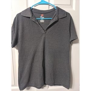 Hanes Polo-style Collared Shirt